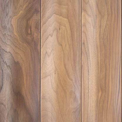 Wall - Moderne - Grande Courbe in Raw Walnut Hardwood