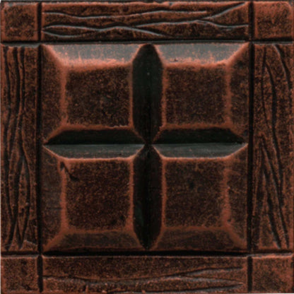 Armor in Guilded Copper - Deco 2 X 12 - Style 2 Metal Tile