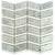 Heraldry in White Carrara With White Thassos Line Natural Stone