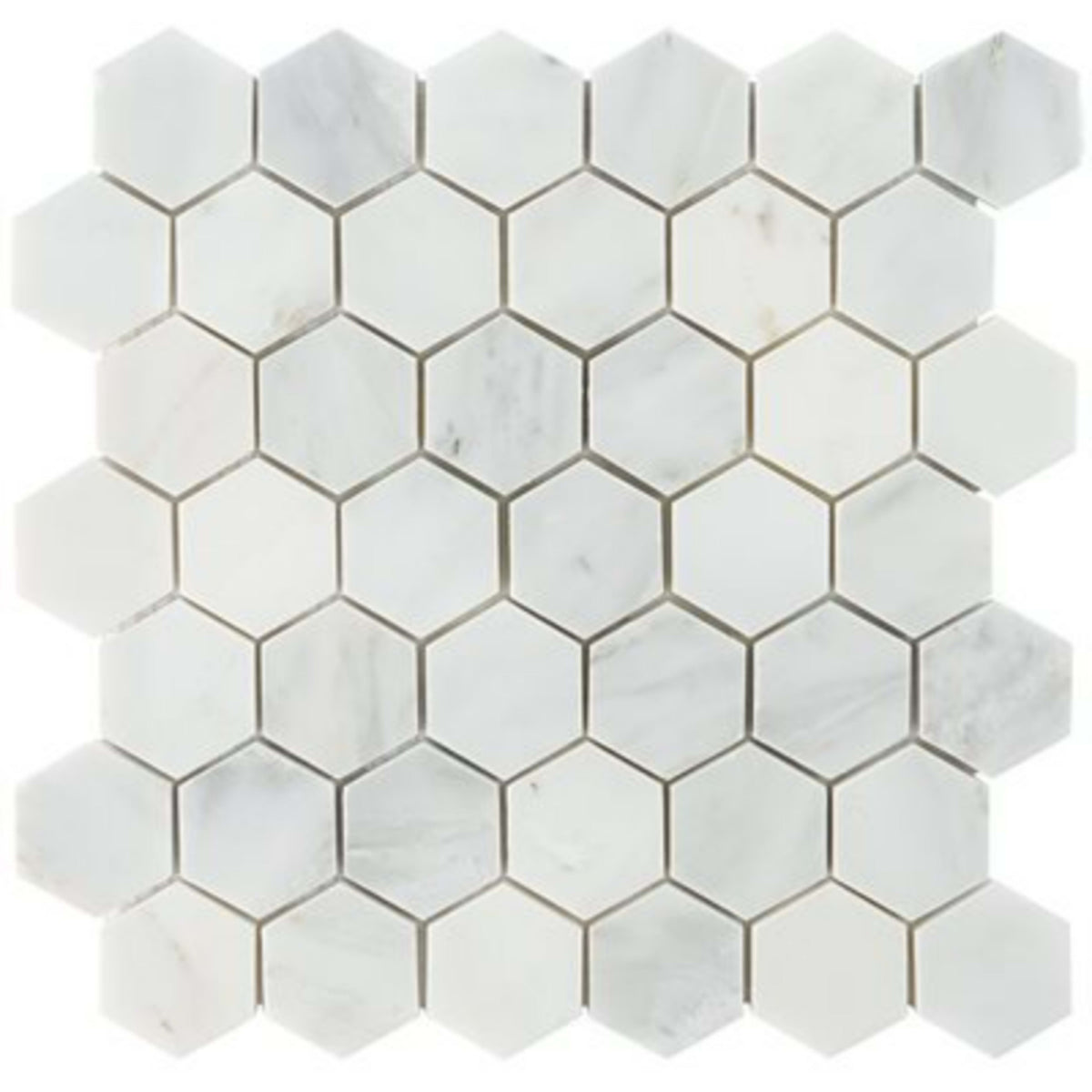 Asian Statuary in Asian Statuary 2'' Hexagon Natural Stone