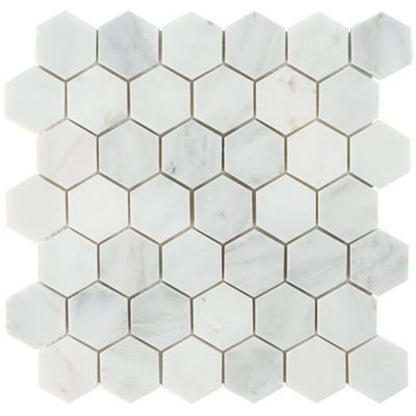 Asian Statuary in Asian Statuary 2'' Hexagon Natural Stone