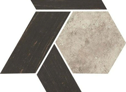Historic Limestone in Native Blend Hexagon