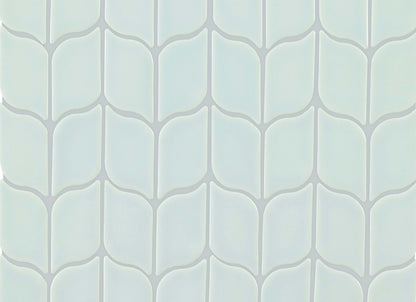 Handwritten in Par Avion Leaf Mosaic 3"x6"