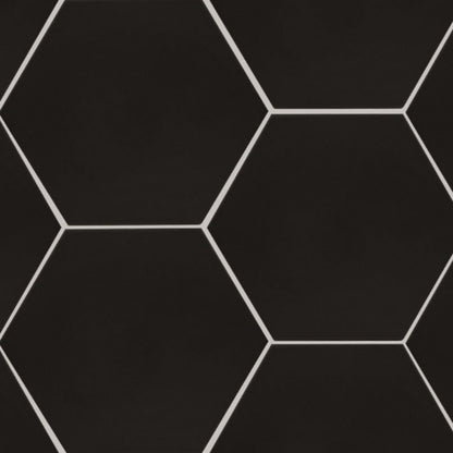 Hexley in Graphite Tile