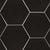 Hexley in Graphite Tile