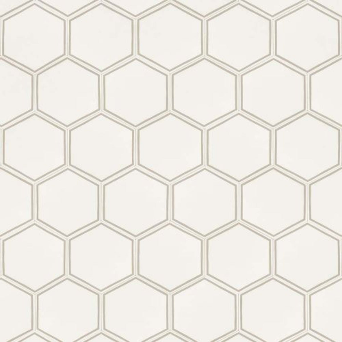 Hexx in Charm - Gold Vinyl Sheet Goods