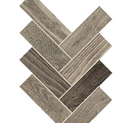 Homeland in Cloud Herringbone Mosaic Tile