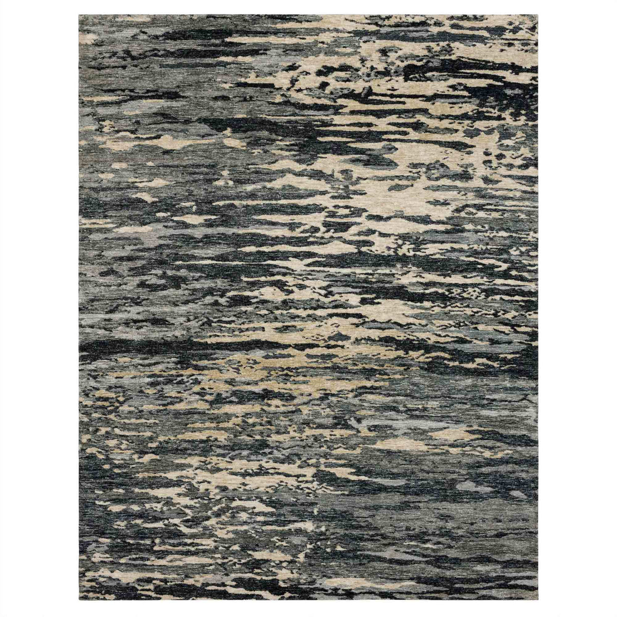 Huron Charcoal in Charcoal 9'6"x12'11" Area Rugs