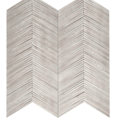 Wall -  Inceptiv - Ark Chevron in Iceberg Hardwood