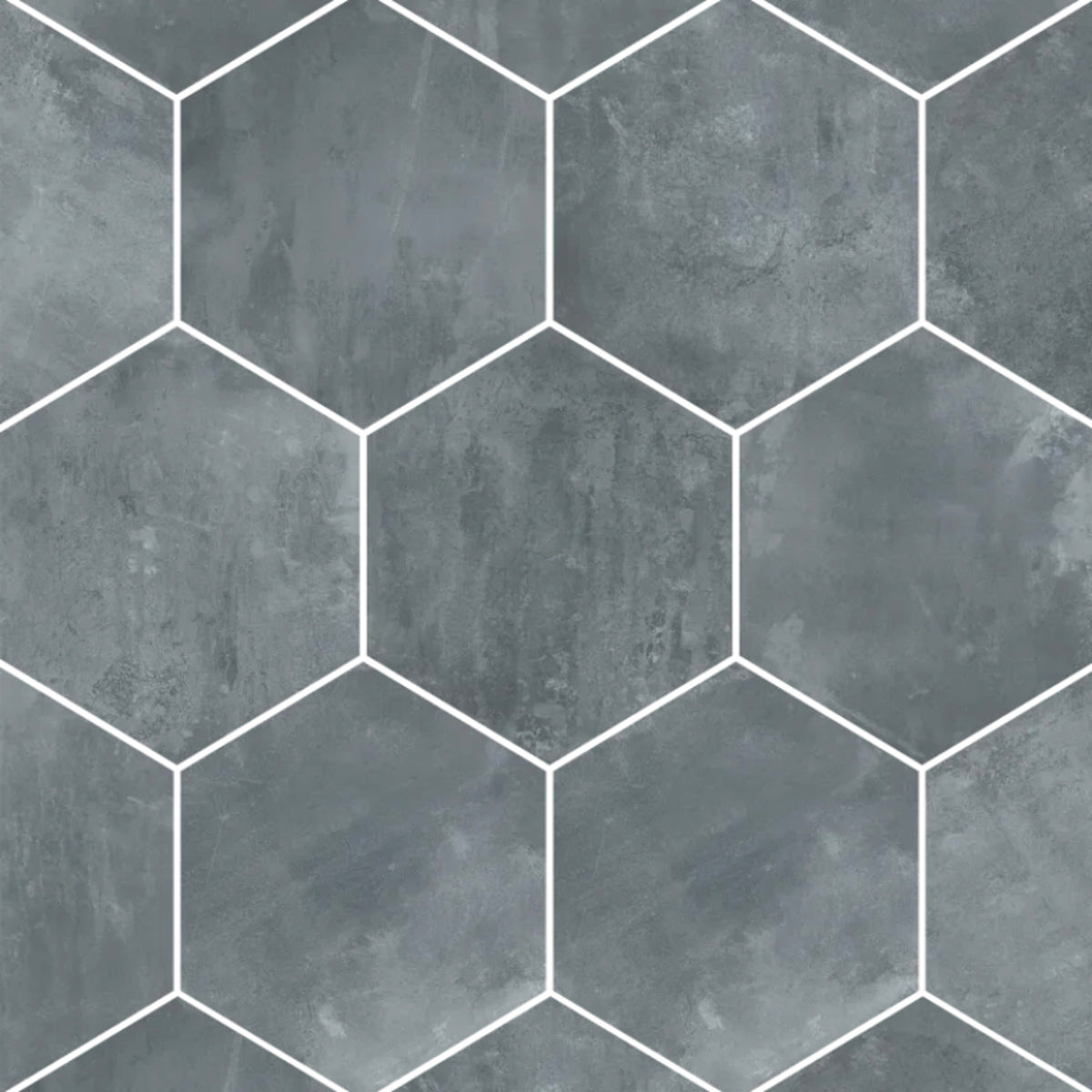 Icon in Black Hex Tile