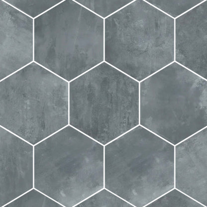 Icon in Black Hex Tile
