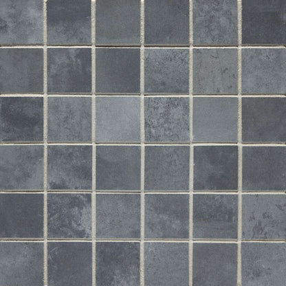 Icon in Black Mosaic Tile