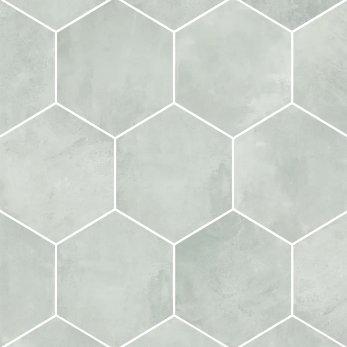 Icon in Silver Hex Tile