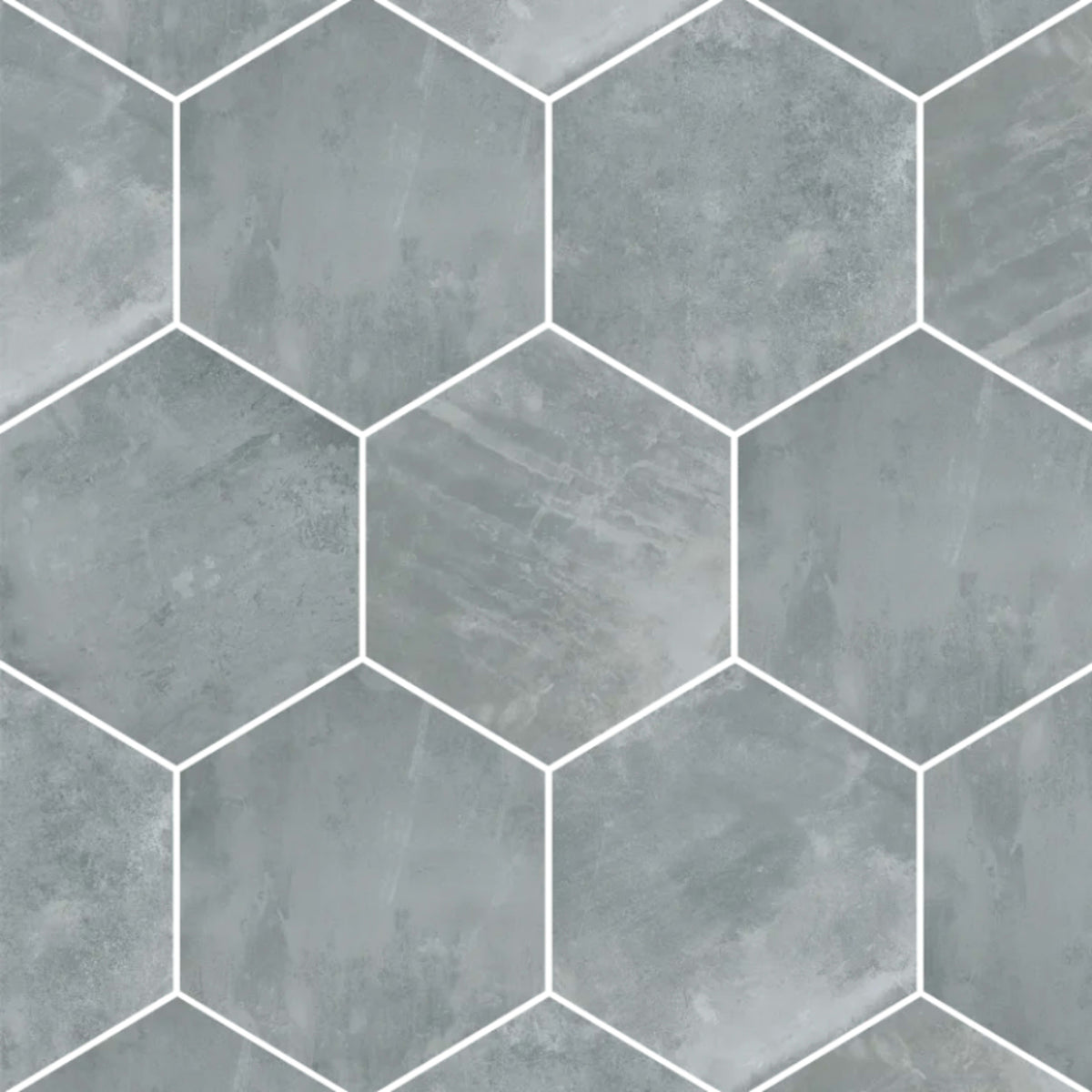 Icon in Smoke Hex Tile