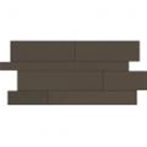 Influence in Brass Mosaic - 12x24 Tile