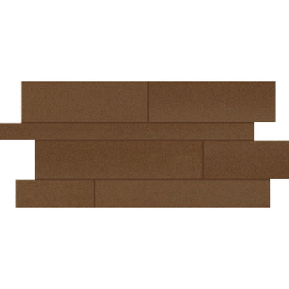 Influence in Copper - Linear Strip Metal Tile