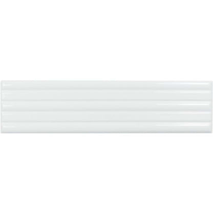In Collection in White Random Line Design Tile