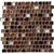 Jewel Tide in Cobblestone Glass Tile