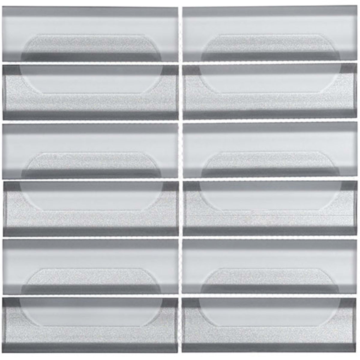 Jetson Moda Collection in Robo Gleam Glass Tile