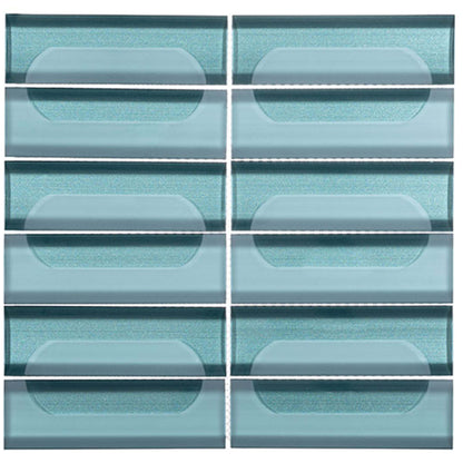 Jetson Moda Collection in Barbera Teal Glass Tile