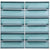 Jetson Moda Collection in Barbera Teal Glass Tile