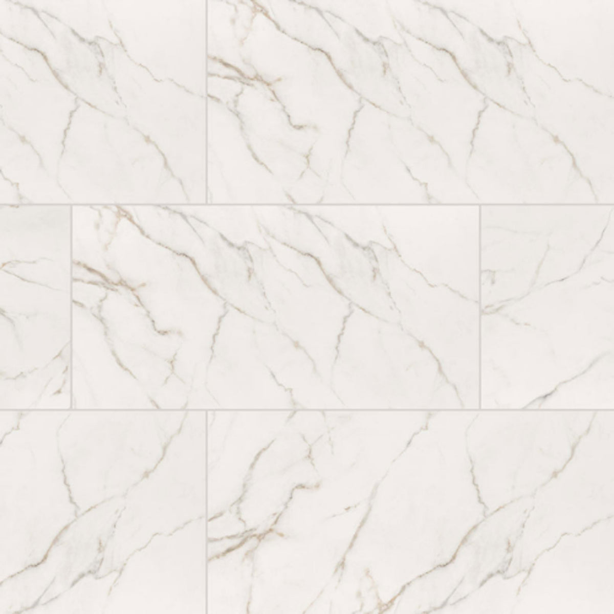Kaya in Calacatta Lucca - 12x24 Matte Tile