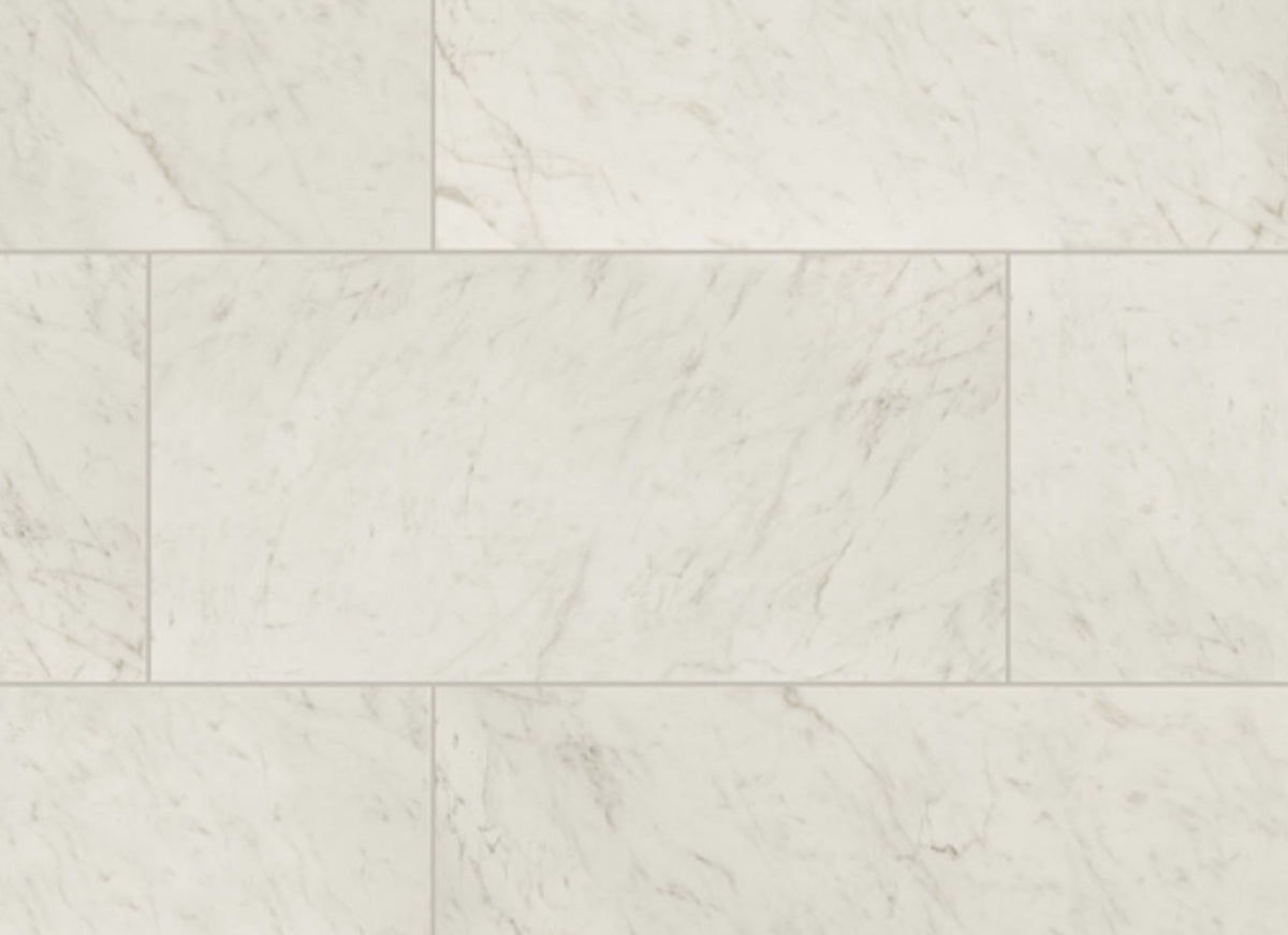 Kaya in Carrara Bianco - 12x24 Matte