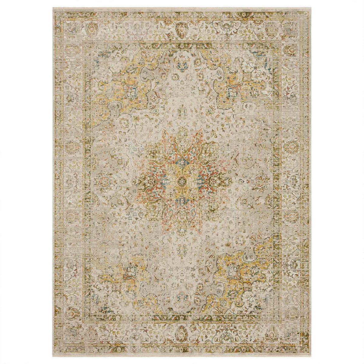 Keepsake Cream in Cream 5'X7'6" Area Rugs