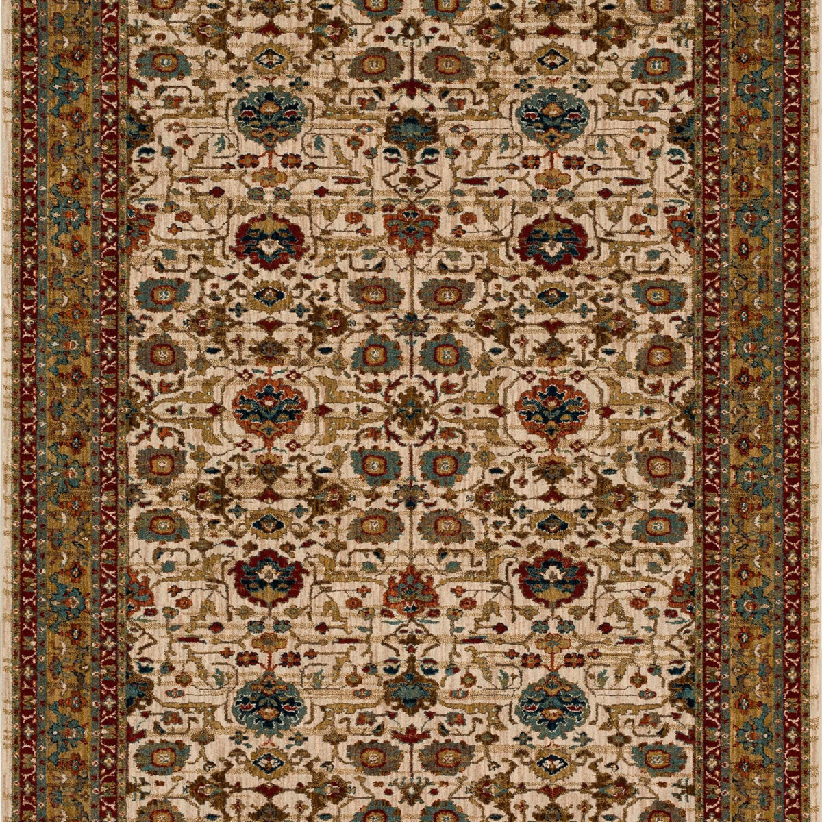 Keralam Cream in Cream Area Rugs
