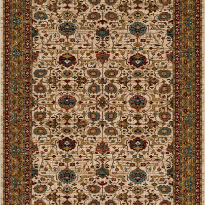 Keralam Cream in Cream Area Rugs