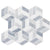 Joyous Moments in Kitten Play 1x2 1/4 Hex Natural Stone