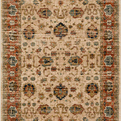 Koyna Cream in Cream 5'3"x7'10" Area Rugs