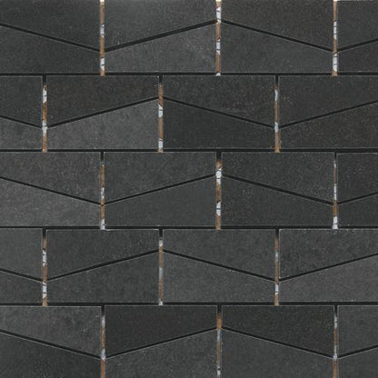 Stone a' la Mod&trade; in Wedge Polished Urban Bluestone Natural Stone