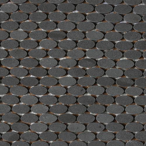 Stone a' la Mod&trade; in Oval Polished Urban Bluestone Natural Stone