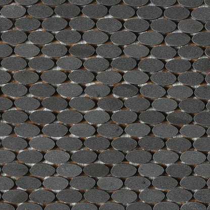 Stone a' la Mod&trade; in Oval Polished Urban Bluestone Natural Stone