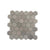Lady Gray in Hexagon 2'' Honed Natural Stone