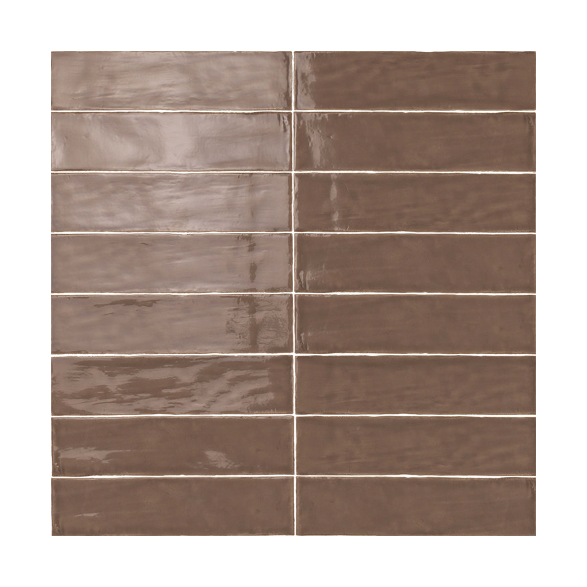 Linea in Moka Glossy 3 X 12 Tile