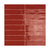 Linea in Terracotta Glossy 3 X 12 Tile