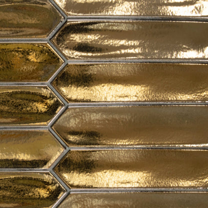 Lanse in Gold Picket Tile