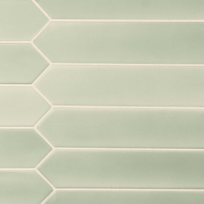 Lanse in Mint Picket Tile