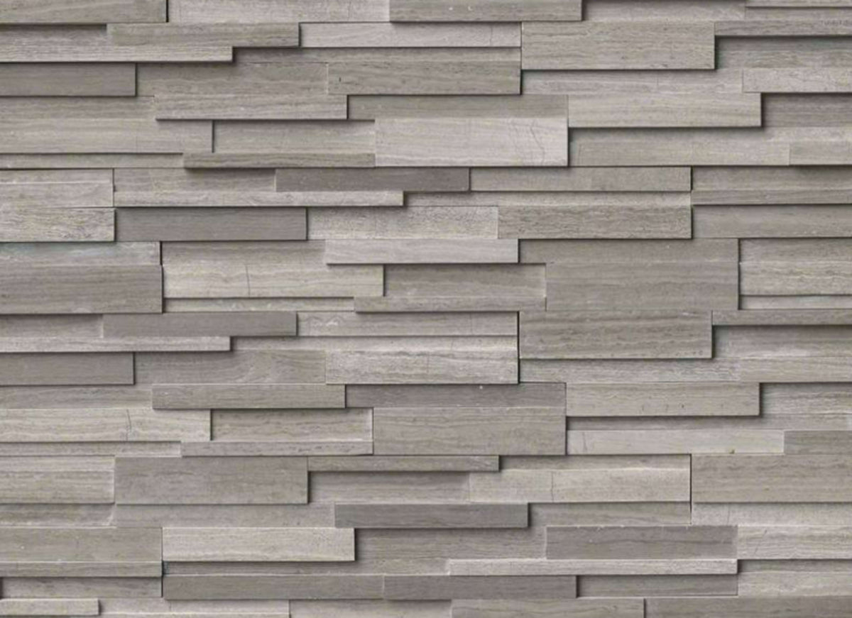 Rockmount Stacked Stone Collection in Gray Oak 3d