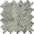 Liquid Rocks in Oyster Silver Glass Tile