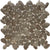 Liquid Rocks in River Brown Glass Tile