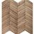 Wall -  Inceptiv - Ark Chevron in Lugano Hardwood