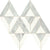 Lavaliere in Carrara White/Thassos White Radiant Tile