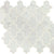 Lavaliere in Carrara White/Thassos White Byzantine Tile