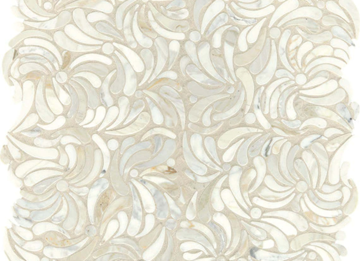 Lavaliere in Calacatta Gold Windblown