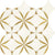 Lavaliere in Thassos White/ Brass Blossom Tile