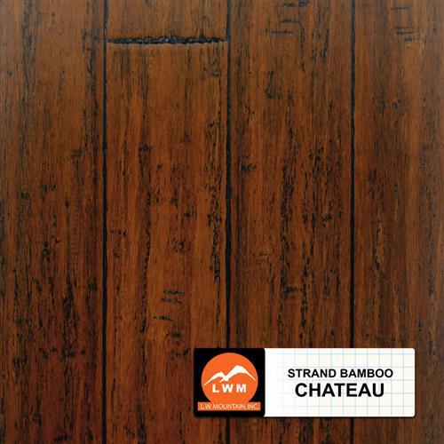Click Strand Bamboo - Hand-Scraped in Chateau Hardwood