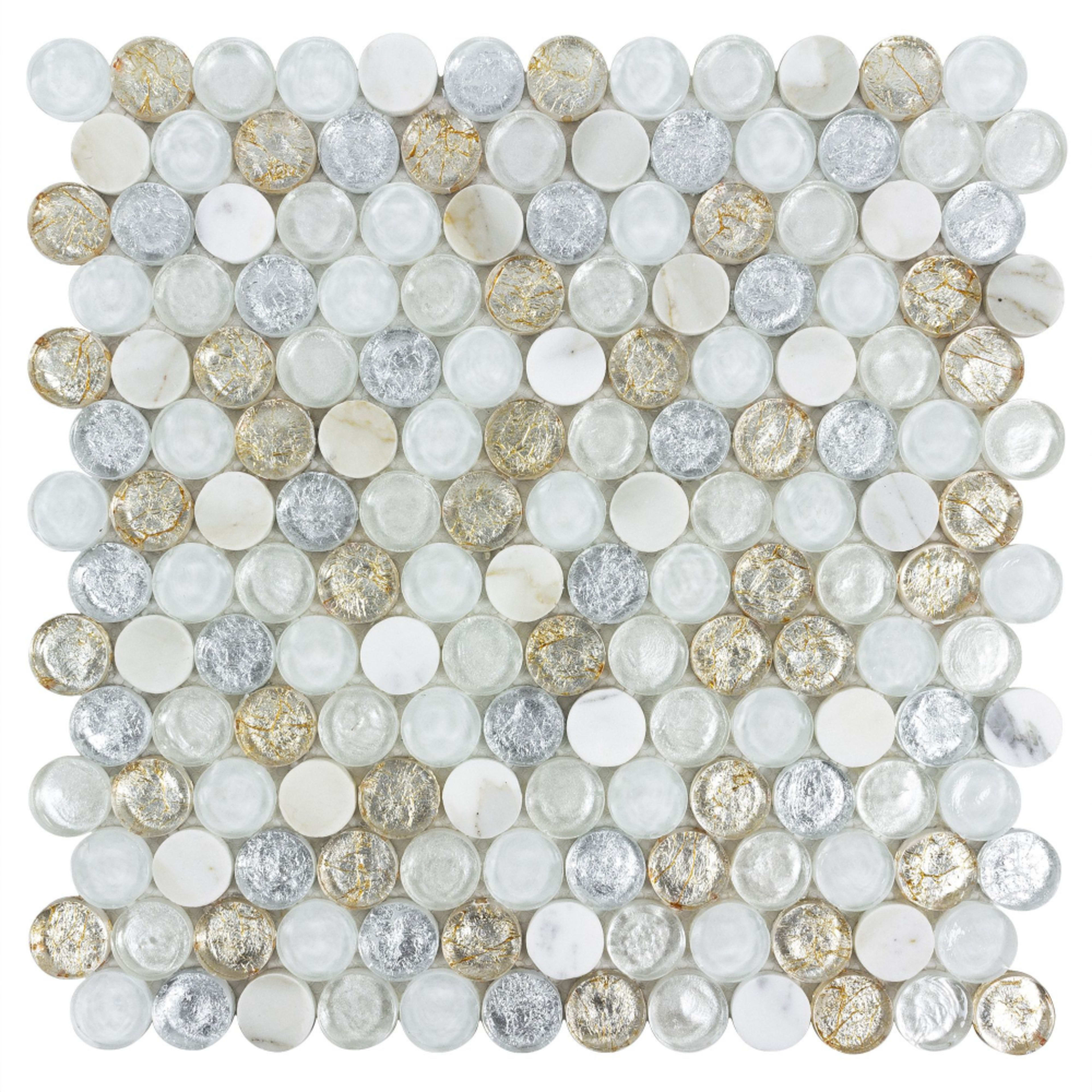 Chic in Tuscan Sun Glass Tile